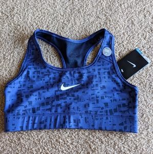 Purple Nike Dri-fit Sports Bra